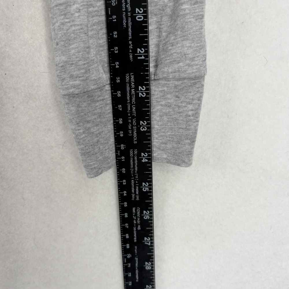 Lacoste Hoodie Mens XL Gray Jersey Pullover Kangaroo Pocket Regular Fit Logo - Picture 10 of 13